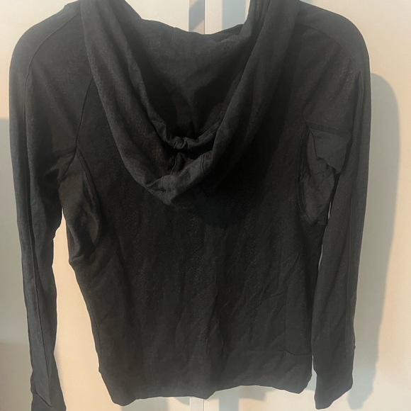 NWT/ Michael Lauren / Black Small zip hoodie - Picture 3 of 3